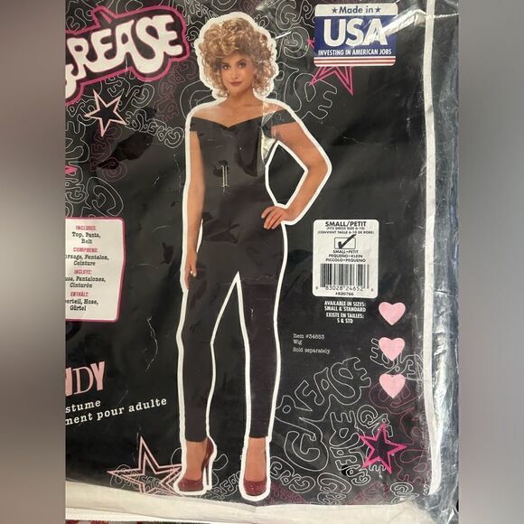 Grease Bad Sandy Halloween Costume Size S - Picture 3 of 5